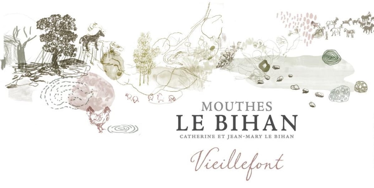 Domaine Mouthes le Bihan Vieillefont Blanc 2009 Front Label