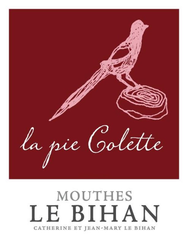 Domaine Mouthes le Bihan La Pie Colette Rouge 2014 Front Label