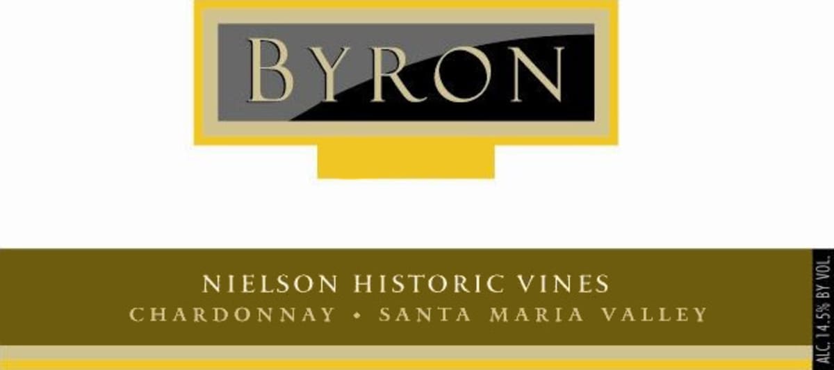 Byron Nielson Historic Vines Chardonnay 2010 Front Label