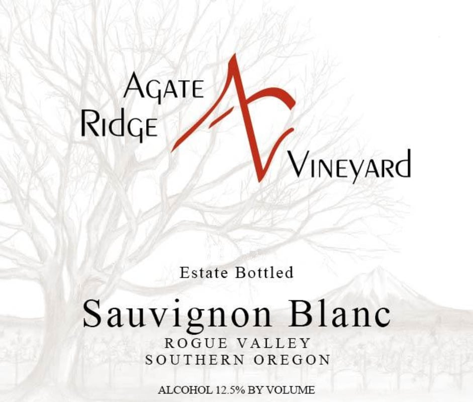 Agate Ridge Vineyard Sauvignon Blanc 2011 Front Label