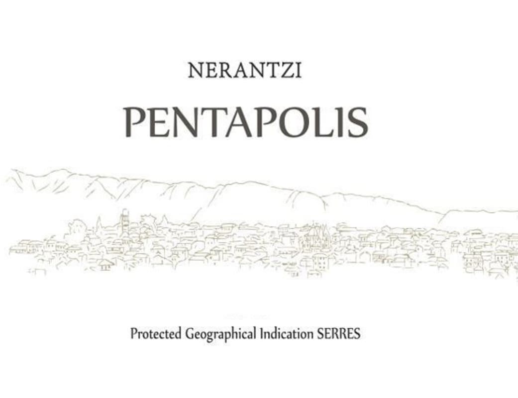 Domaine Nerantzi Pentapolis 2013 Front Label
