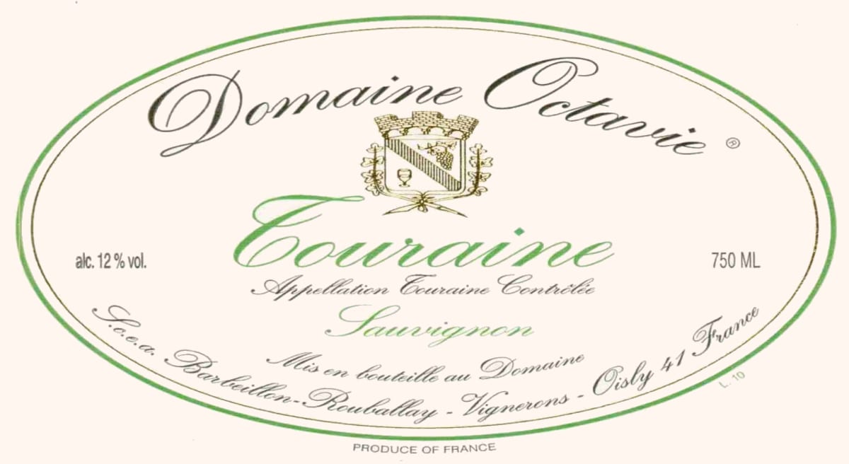 Domaine Octavie Touraine Sauvignon 2006 Front Label