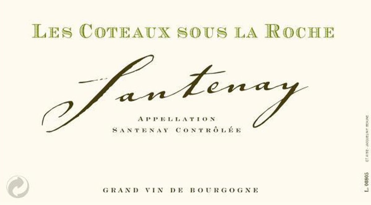 Domaine Olivier Santenay Les Coteaux Sous La Roche 2011 Front Label