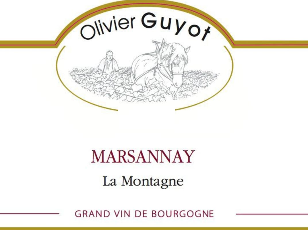 Domaine Olivier Guyot Marsannay La Montagne 2008 Front Label