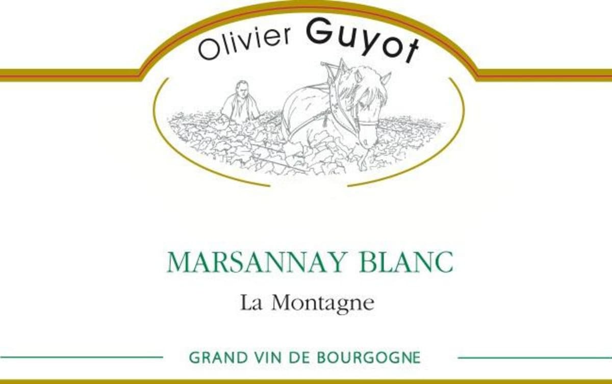 Domaine Olivier Guyot Marsannay La Montagne Blanc 2011 Front Label