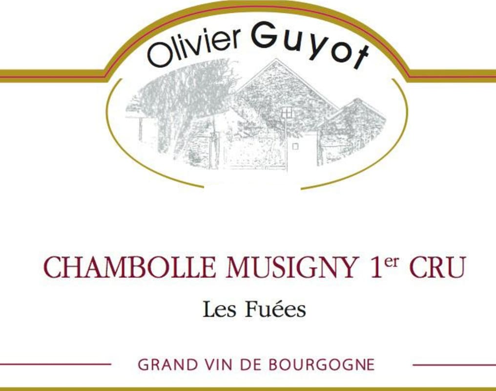 Domaine Olivier Guyot Chambolle Musigny Les Fuees Premier Cru 2013 Front Label