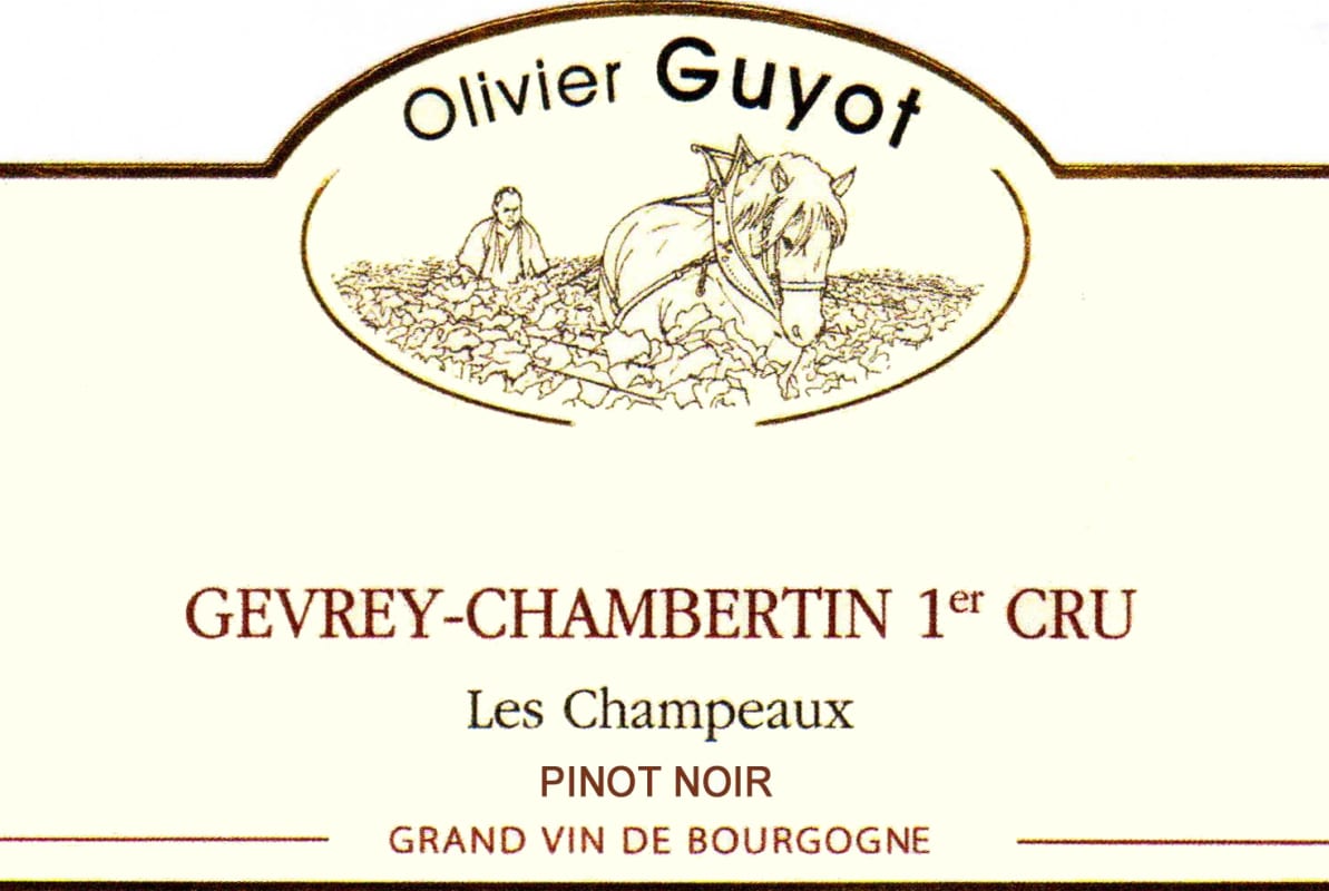 Domaine Olivier Guyot Gevrey-Chambertin Les Champeaux Premier Cru 2007 Front Label