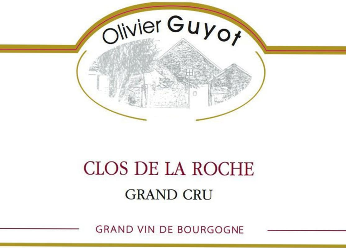Domaine Olivier Guyot Clos de la Roche Grand Cru 2011 Front Label