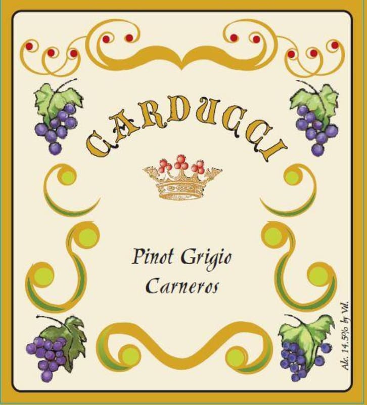 Ahnfeldt Wines Pinot Grigio 2013 Front Label