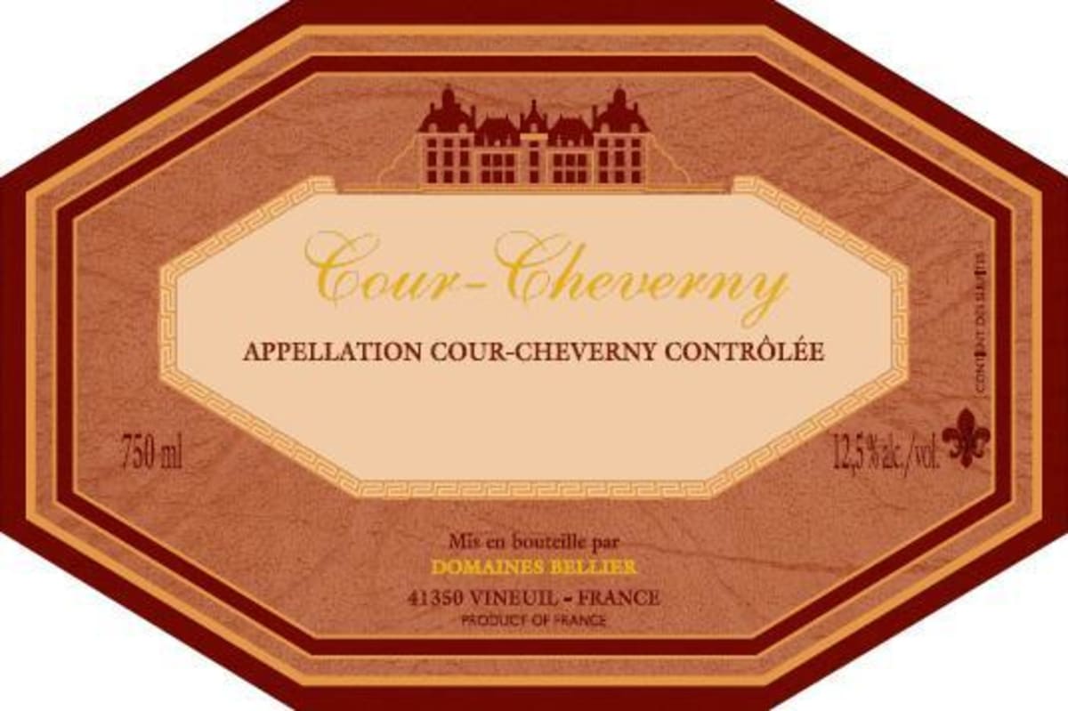 Domaine Pascal Bellier Cour-Cheverny Blanc 2014 Front Label