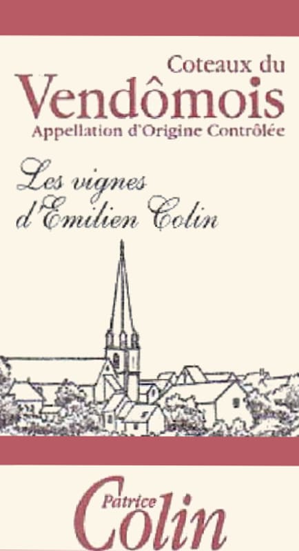 Domaine Patrice Colin Coteaux du Vendomois Les Vignes d'Emilien Colin 2007 Front Label