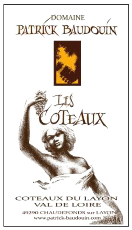 Domaine Patrick Baudouin Coteaux du Layon Les Coteaux 2014 Front Label