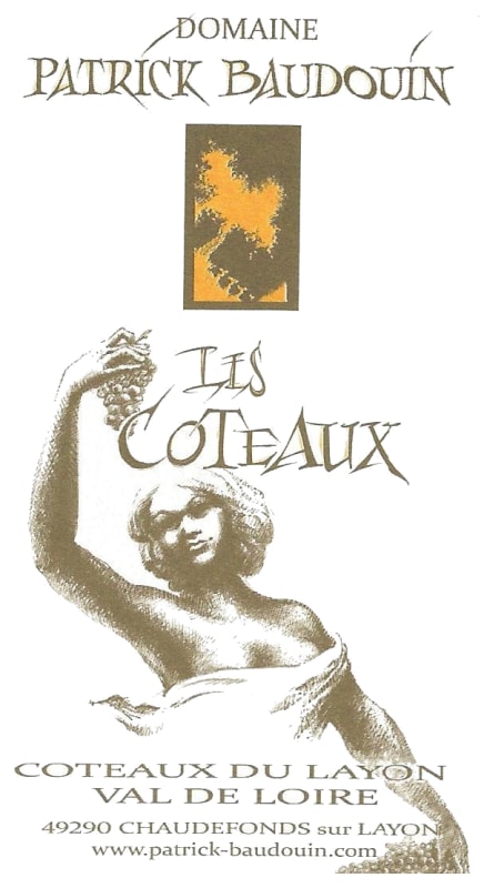 Domaine Patrick Baudouin Coteaux du Layon Les Coteaux 2010 Front Label