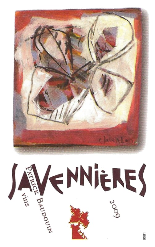 Domaine Patrick Baudouin Savennieres 2009 Front Label