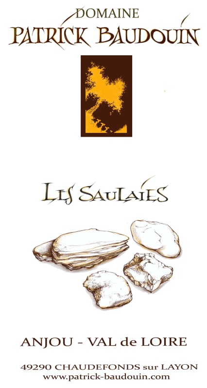 Domaine Patrick Baudouin Anjou Les Saulaies Blanc 2010 Front Label
