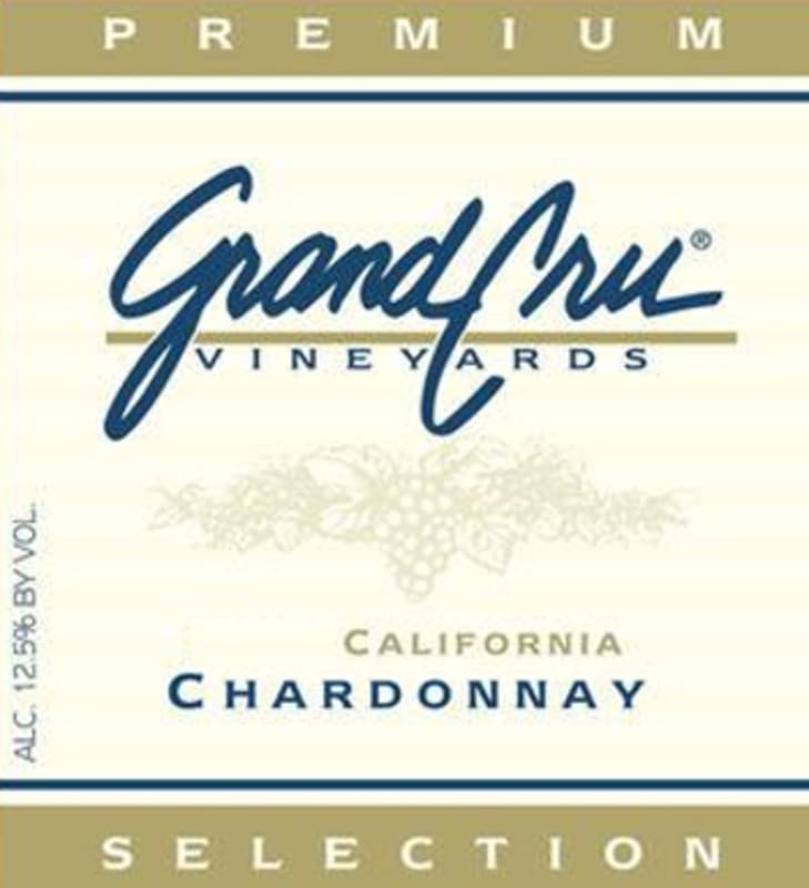 Grand Cru Chardonnay 2015 Front Label