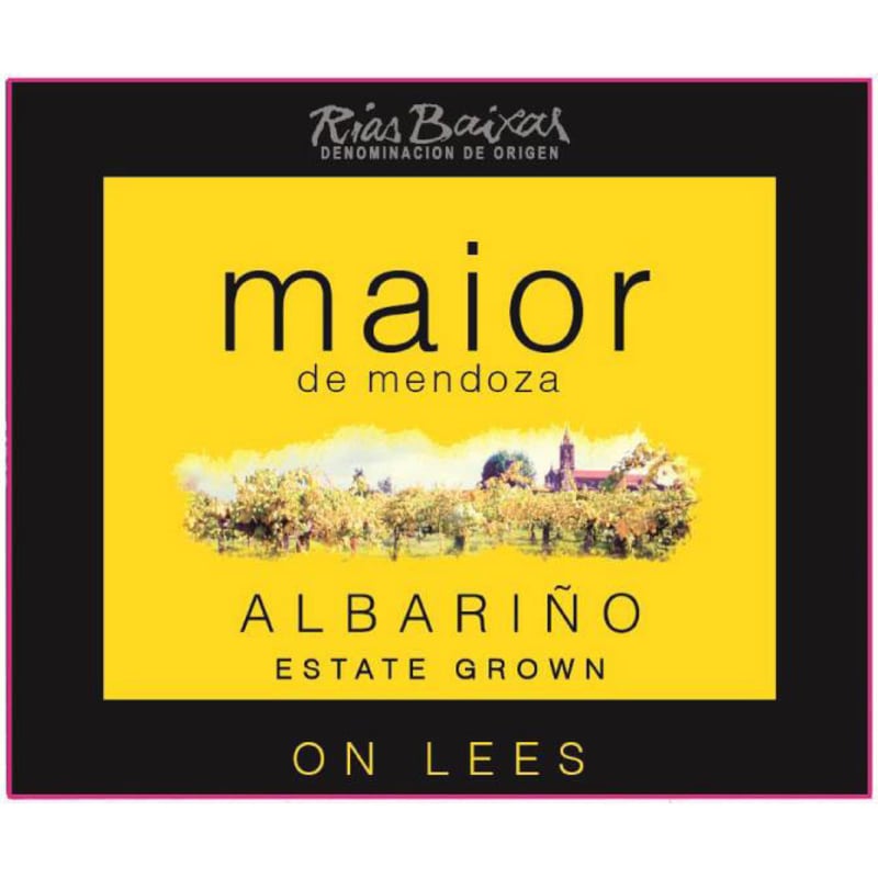 Maior de Mendoza Albarino On Lees 2016 Front Label
