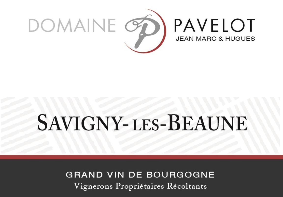 Domaine Pavelot Savigny-les-Beaune 2013 Front Label