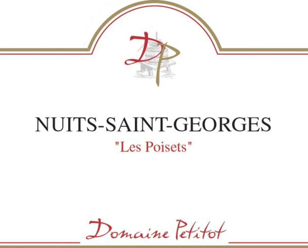 Domaine Petitot Nuits-Saint-Georges Les Poisets 2012 Front Label
