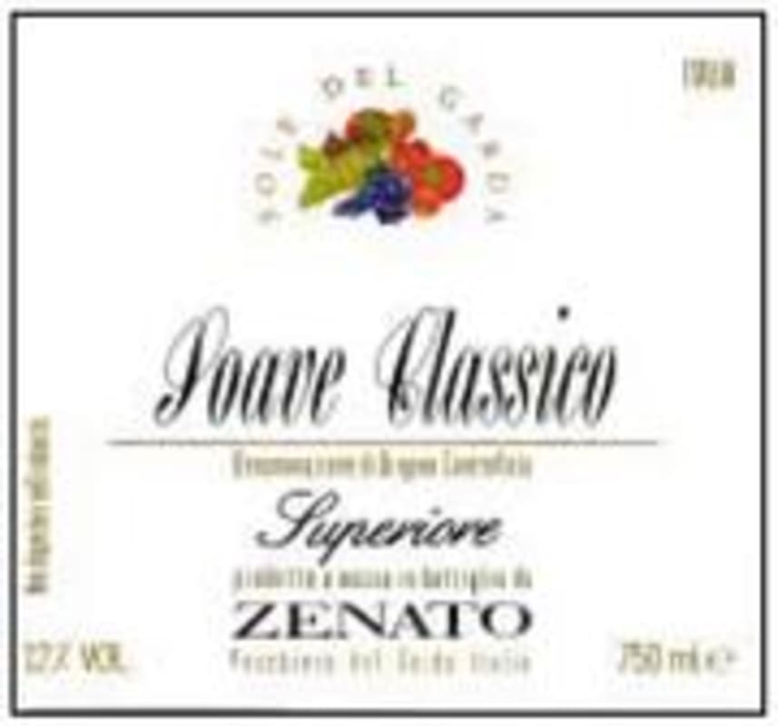Zenato Soave Classico 1994 Front Label