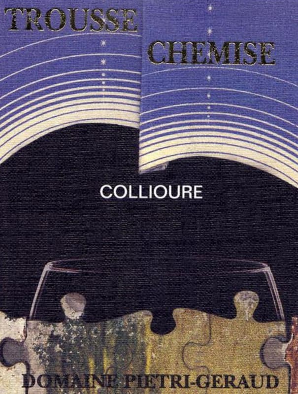 Domaine Pietri Geraud Collioure Trousse Chemise 2010 Front Label