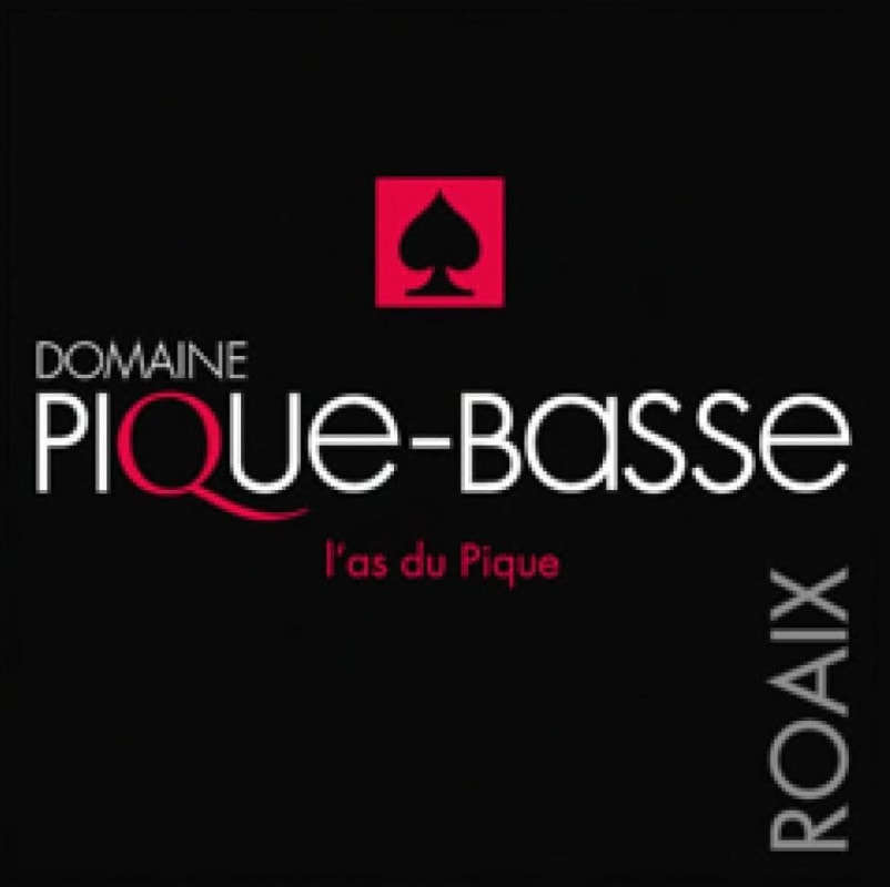 Domaine Pique-Basse Cotes du Rhone Villages Roaix L'As du Pique 2013 Front Label