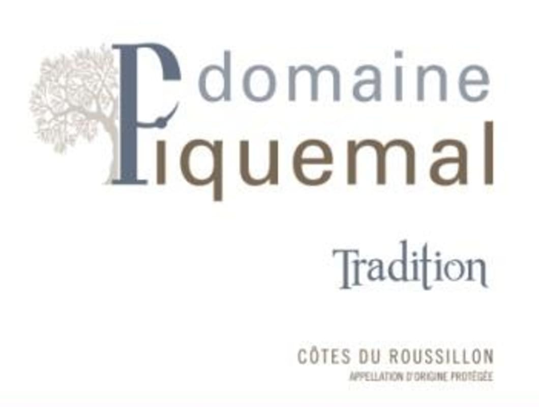 Domaine Piquemal Cotes du Roussillon Tradition 2011 Front Label