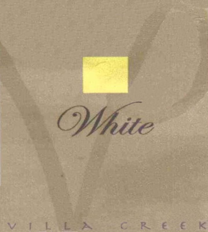 Villa Creek White 2011 Front Label