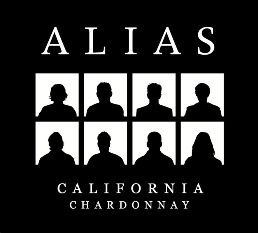 Alias Winery Chardonnay 2012 Front Label