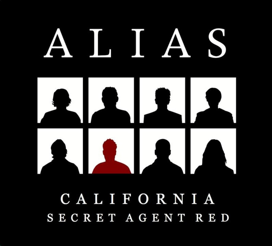 Alias Winery Secret Agent Red 2012 Front Label