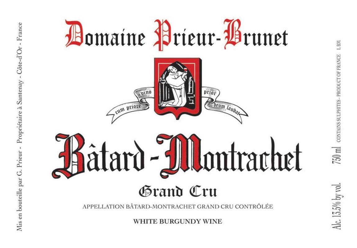 Domaine Prieur Batard-Montrachet Grand Cru 2013 Front Label