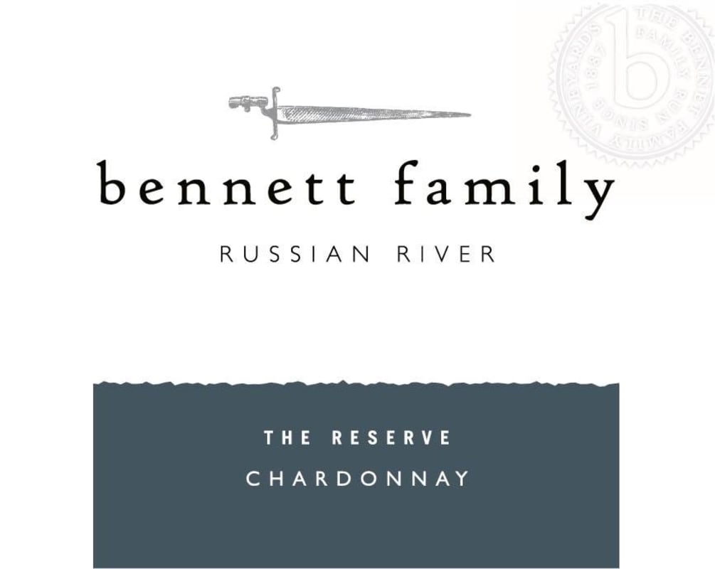 Bennett Family The Reserve Chardonnay 2014 Front Label