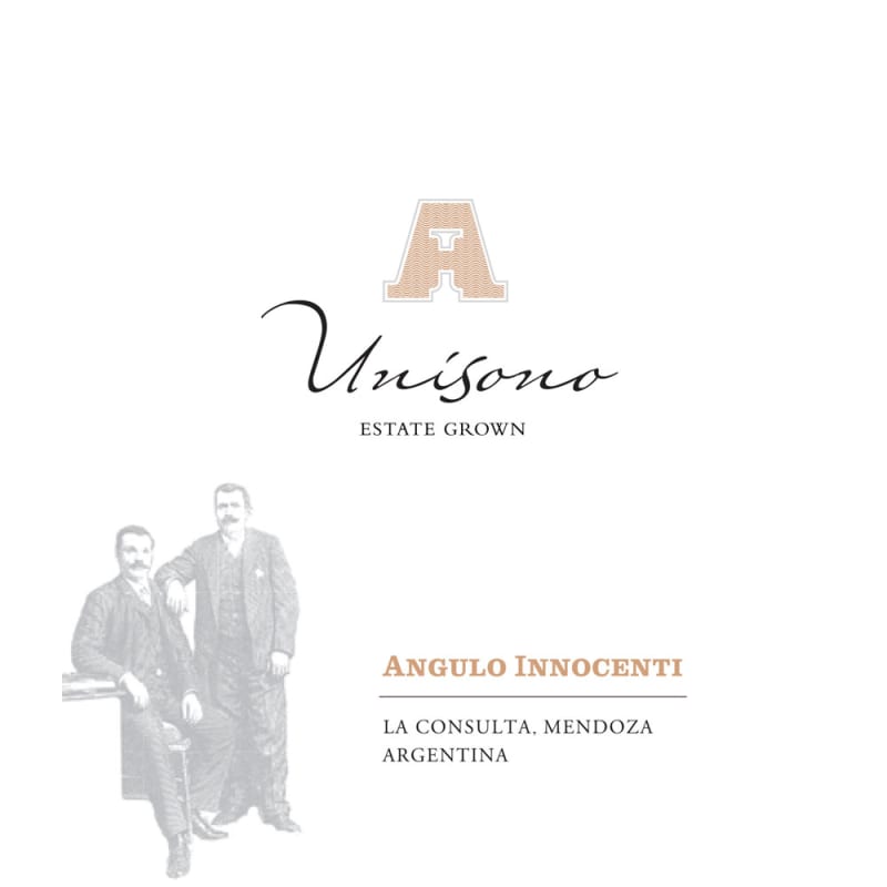 Angulo Innocenti Unisono 2012 Front Label