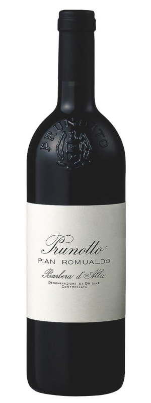 Prunotto Barbera d'Alba Pian Romualdo 2013 Front Bottle Shot