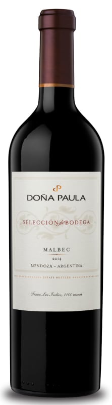 Dona Paula Seleccion de Bodega Malbec 2014 Front Bottle Shot