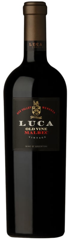 Luca Old Vine Malbec 2015 Front Bottle Shot