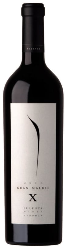 Pulenta X Gran Malbec 2013 Front Bottle Shot