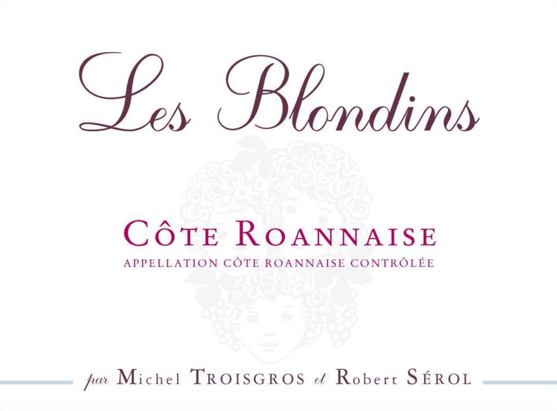 Domaine Robert Serol Cote Roannaise Les Blondins 2014 Front Label