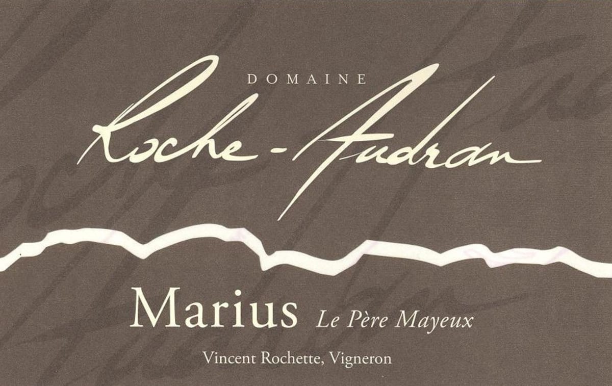 Domaine Roche-Audran Cotes du Rhone Villages Visan Marius Le Pere Mayeux 2012 Front Label
