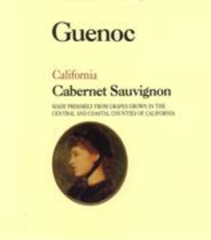 Guenoc California Cabernet Sauvignon 1999 Front Label