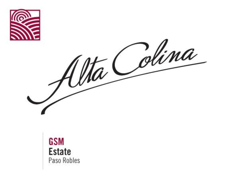 Alta Colina Estate GSM 2011 Front Label