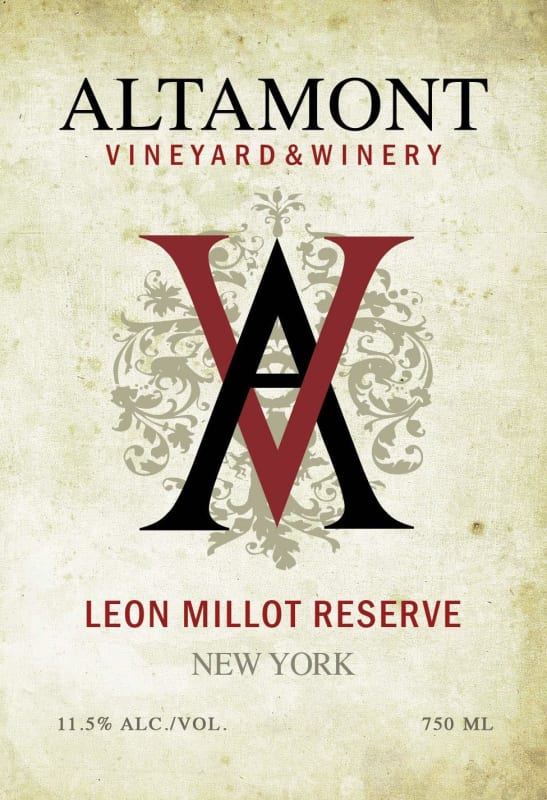 Altamont Vineyard & Winery Leon Millot Reserve 2010 Front Label