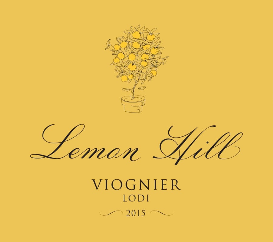Lemon Hill Viognier 2015 Front Label