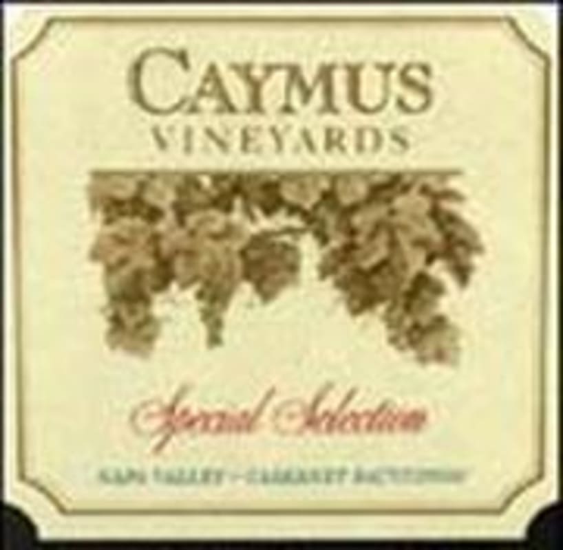 Caymus Special Selection Cabernet Sauvignon (1.5 Liter Magnum) 1984 Front Label
