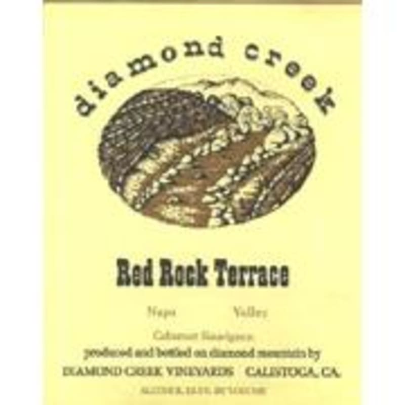 Diamond Creek Red Rock Terrace Cabernet Sauvignon 1985 Front Label