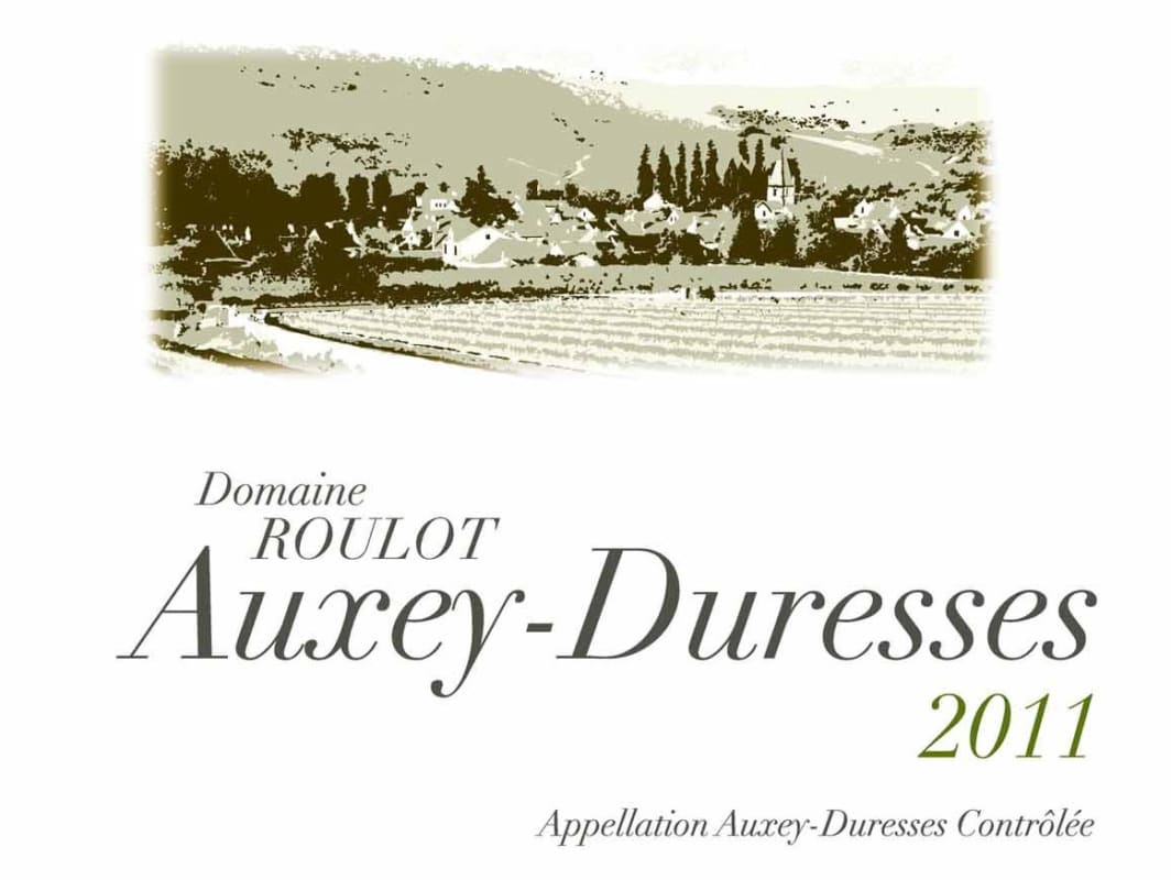 Domaine Roulot Auxey-Duresses Blanc 2011 Front Label