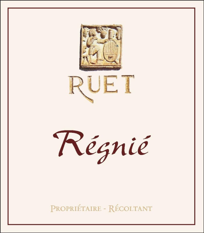 Domaine Ruet Regnie 2015 Front Label
