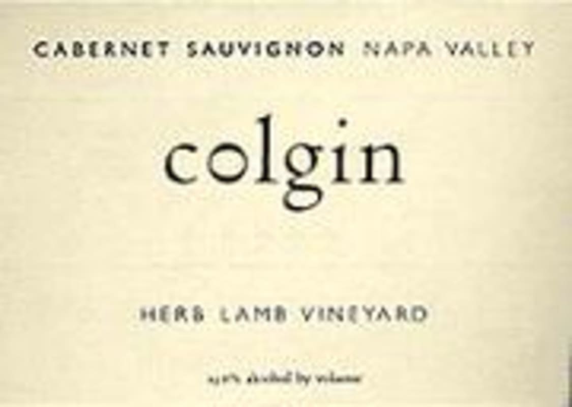 Colgin Cabernet 1993 Front Label
