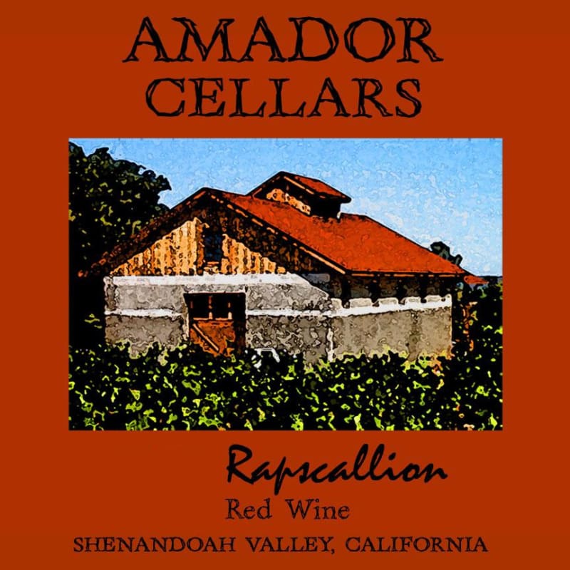 Amador Cellars Rapscallion Red 2011 Front Label