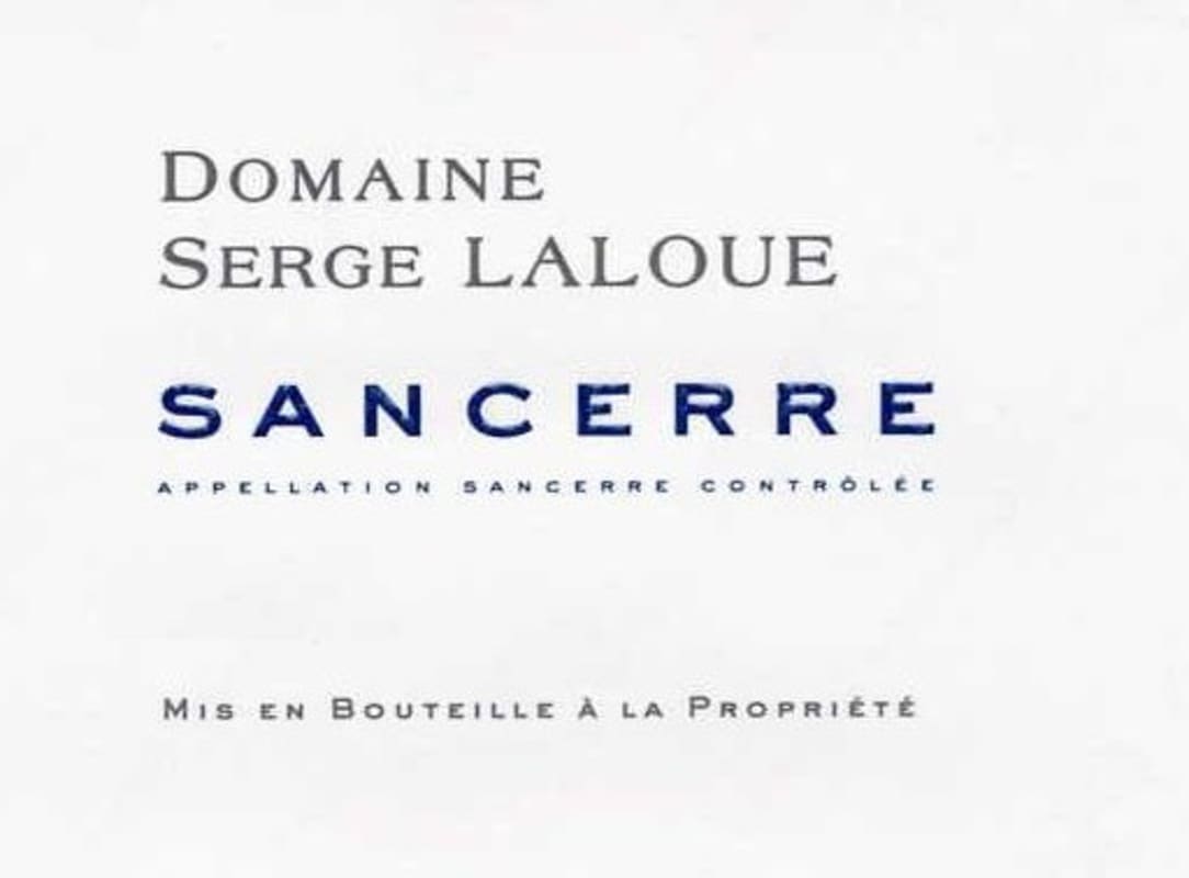 Domaine Serge Laloue Sancerre 2015 Front Label